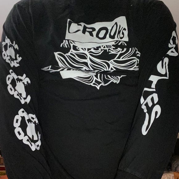 Crooks and castles black long sleeve - Picture 1 of 1
